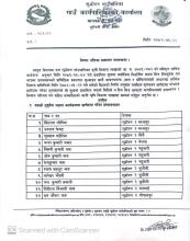 नतिजा प्रकाशन सम्बन्धम।